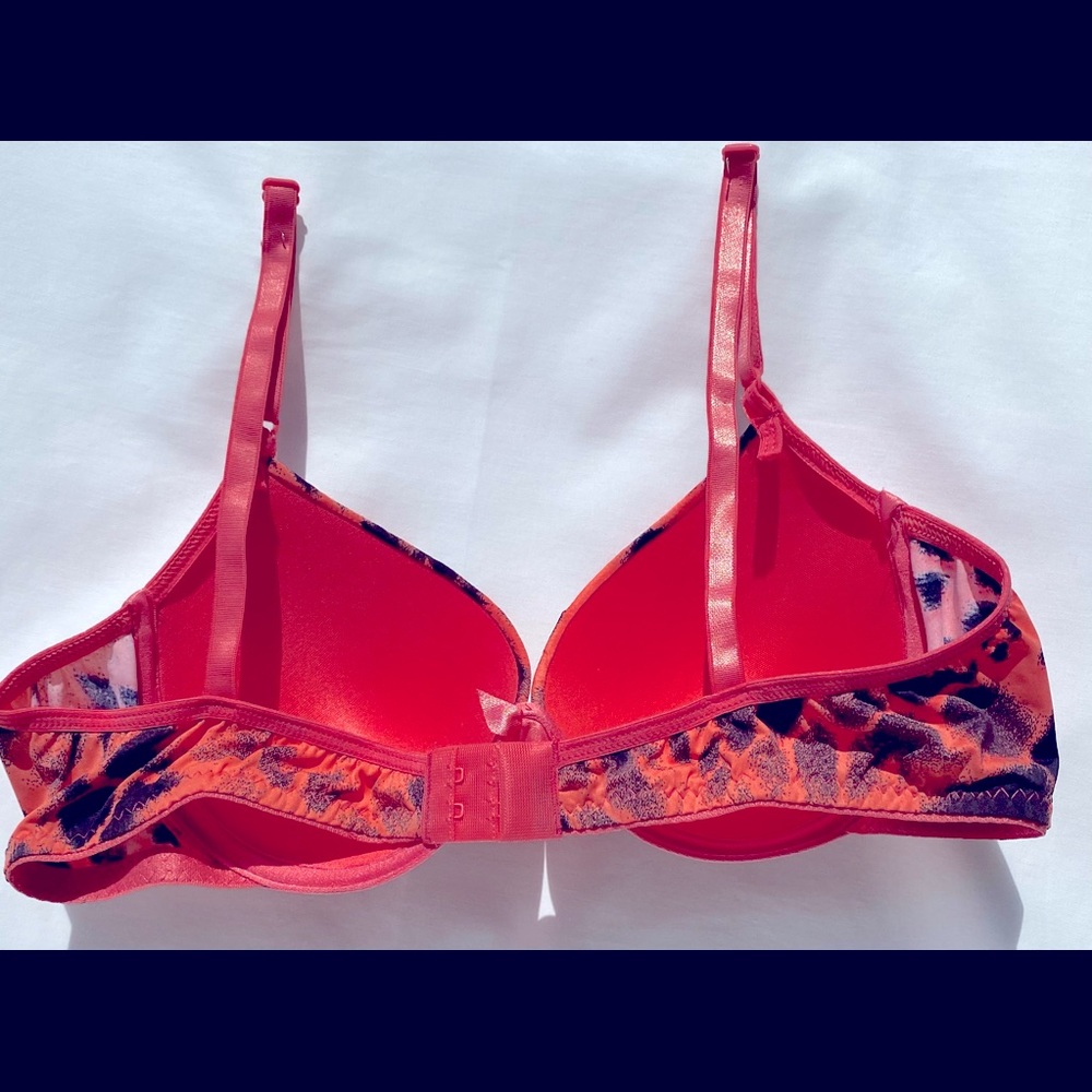 NWT Brazilian Style Women Underwired Padded Sexy 🔥🔥 Bra  Animal Print Medium - Picture 4 of 10